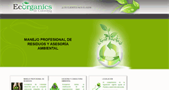Desktop Screenshot of ecorganicsdecolombia.com